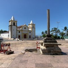 Cruzeiro do Alto da Sé ganha plano de restauração, em Olinda