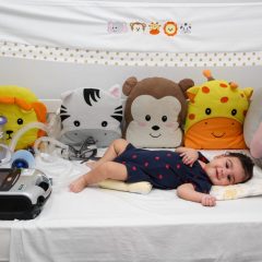 Família de bebê busca arrecadar R$12 milhões para tratar doença rara