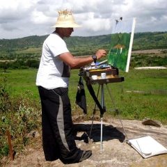 Exposição no Hotel Central tem renda revertida para abrigo recifense