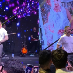 Ex-One Direction Liam Payne canta em festa de 15 anos em Goiânia