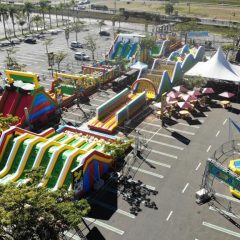 Maior parque de brinquedos infláveis do Brasil chega ao Recife