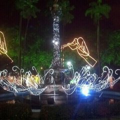 Saudade da Praça do Entroncamento no final do ano