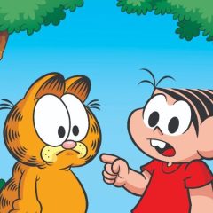 Turma da Mônica e Garfield estão juntos em nova série de quadrinhos