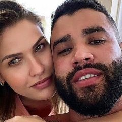 Andressa Suita mostra tatuagem que fez com Gusttavo Lima 