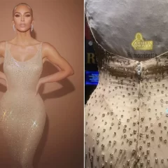 Kim Kardashian nega ter devolvido vestido de Marilyn Monroe danificado após o Met Gala