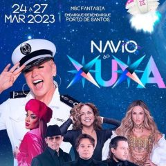 O navio de Xuxa acontece em março