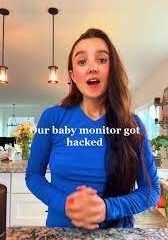 Influencer Kurin Adele relata susto após descobrir que sua babá eletrônica foi hackeada