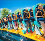 Curtindo uma Montanha Russa Radical