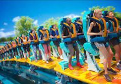 Curtindo uma Montanha Russa Radical