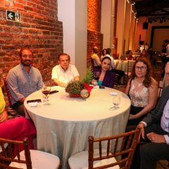 Alepe em noite de confraternização com jornalistas