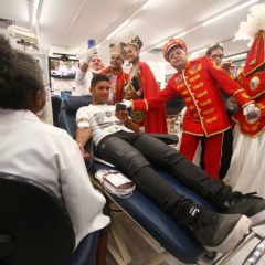 Doação de sangue para o Carnaval 2024, no Paço do Frevo