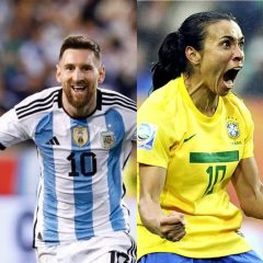 Messi é o melhor do mundo pela oitava vez. Marta recebe homenagem