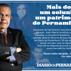 Mais do que um colunista, um patrimônio de Pernambuco