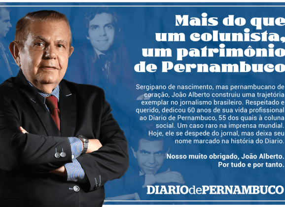 Mais do que um colunista, um patrimônio de Pernambuco