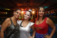 Simone Silva, Cristiana Ferreira e Sandra Xavier. Credito: Roberto Ramos/DP.