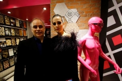 Ricardo Dantas e a proprietária Patricia Maya. Crédito: Marlon Diego/Esp.DP