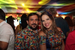 Alexandre Gabriel e Roberta Monteiro