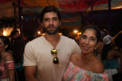 Rodrigo Tolentino e Mariana Franca
