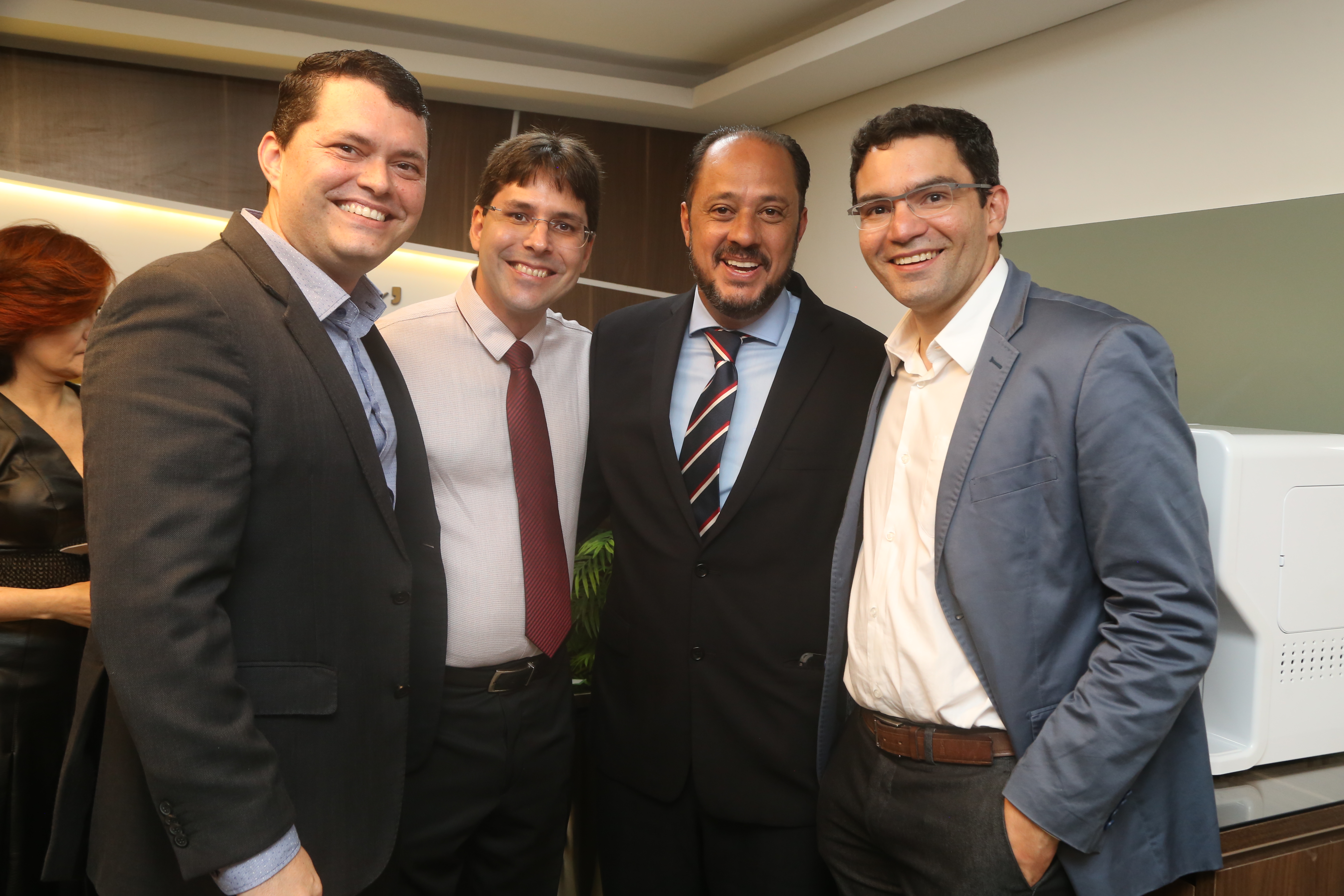 Helio Calábria, Rodrigo Pinto, Flavio Reis e Bruno Miranda . Crédito: Werig Silva