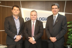 Helio Calabria, Iran Costa e André Dubeux. Crédito: Werig Silva