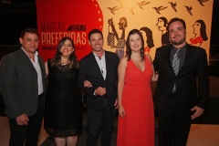 Na foto, Nilton Lima, Anchielly Barros, Eduardo Santos, Tarciana Marques e Jose Roberto Roque Tinta Coral (Copy)