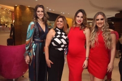 Rebeca Leal, Eveline Veloso, Thyane Dantas e Patricia Leitte - Crédito: Nando Chiappetta/DP