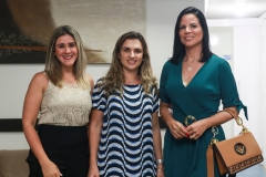 Flávia Didier, Catia Gallego e Amanda Campos