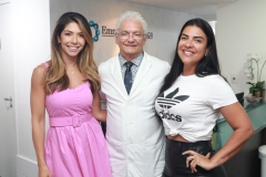 Michele Matos, Emmanuel França e Karyna Maranhão