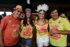 Carlos Augusto Gusmão, Paola Freitas, Ana Paula Perez e Luiz Perez. Foto: Roberto Ramos/DP