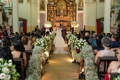 Casamento Andreza Ribeiro e Fagner Egídio na Igreja dos Manguinhos - Crédito: Bruna Leni/Divulgação