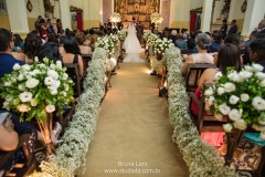 Casamento Andreza Ribeiro e Fagner Egídio na Igreja dos Manguinhos - Crédito: Bruna Leni/Divulgação