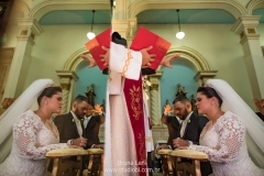 Casamento Andreza Ribeiro e Fagner Egídio na Igreja dos Manguinhos - Crédito: Bruna Leni/Divulgação