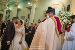 Casamento Andreza Ribeiro e Fagner Egídio na Igreja dos Manguinhos - Crédito: Bruna Leni/Divulgação