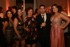 Camila Silva, Nayara Rodrigues, Regina Araújo, Leonardo Pontes e Rayane Moura