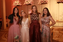 Laysse Marques, Sônia Lemos, Maria Vitória Pimentel e Marília Lemos