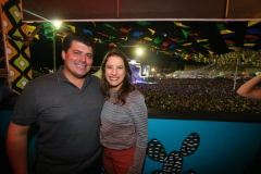 Fernando Lucena e Raquel Lyra