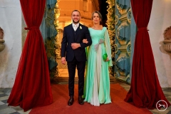 O noivo e sua mãe, Rosilene Fonseca