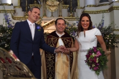 Fábio Batista, Dom Marcelo e Alessandra Barbosa