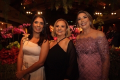 Paula Cardoso, Neide Figueiroa e Sulivan Brasão