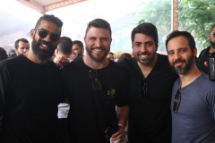 Fábio Siqueira, Henrique Barbalho, Bruno Tiburcio e Daniel Gunt