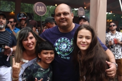 Joana, Luiz, Graça e Luiz Guilherme Rodriguez