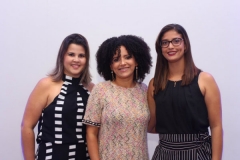 Georgia Magalhães,  Daniele Gomes e  Vanessa Costa - Crédito: Mandy Oliver/Esp   DP