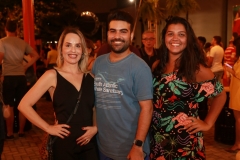 Juliana Martins, Roger Mansur e Jéssica Marcian