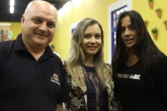 Evandro Giacobbo, Ana Paula Matos e Nohara Franco