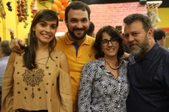 Helena Aguiar, Renata Mota e Fenelon Moreira