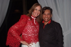 Sophia Lins e Romildo Alves.