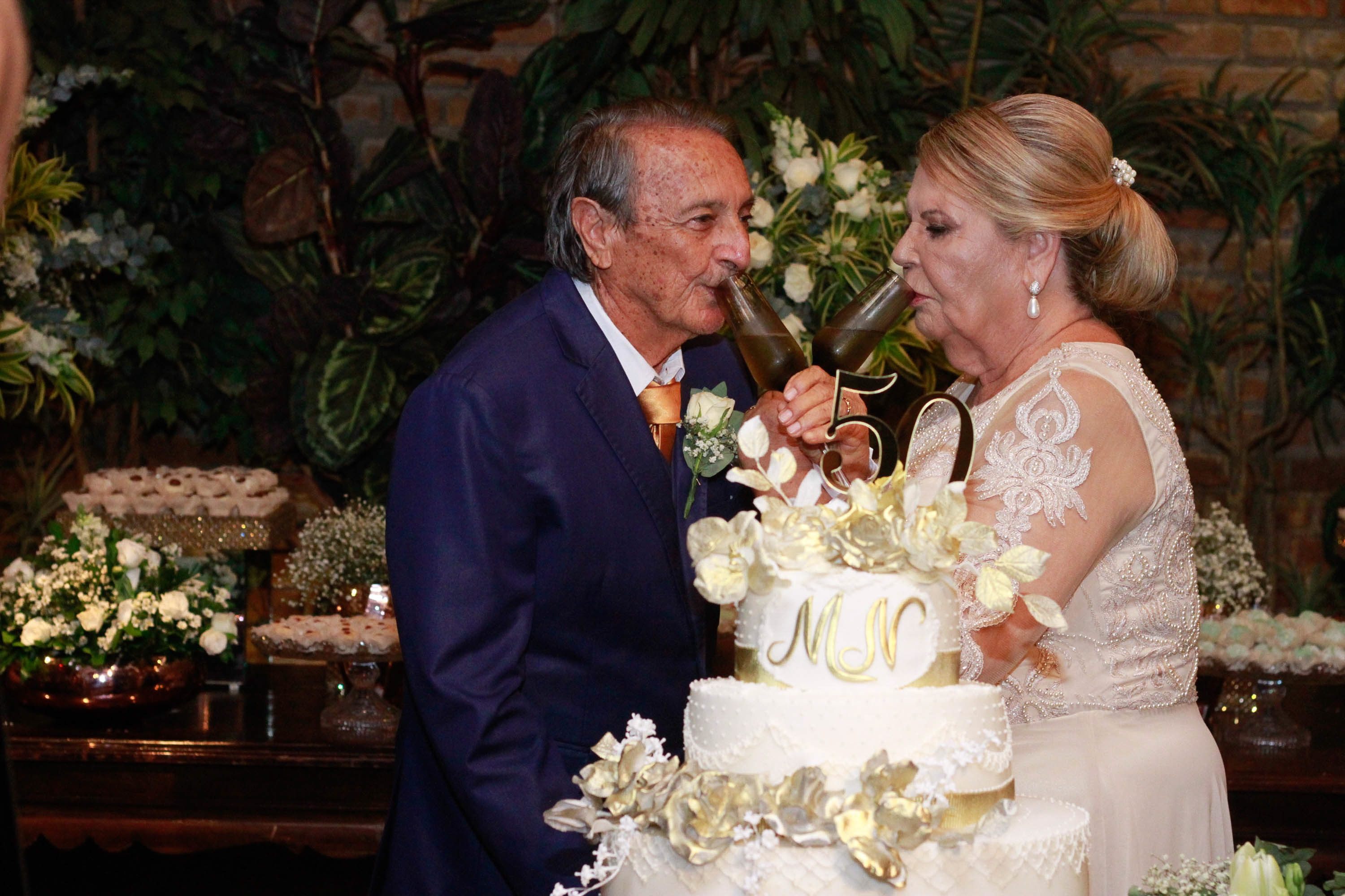 50 anos de casados de Margarida Alves Freitas e Nelson Rodrigues de Freitas