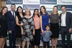 Familiares dos médicos marcaram presença no evento