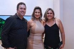 Luizmar Vidal, Michelly Lima e  Ariadner Sampaio
