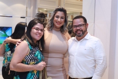 Maria do Carmo, Michelly Lima, Gilberto Cezar